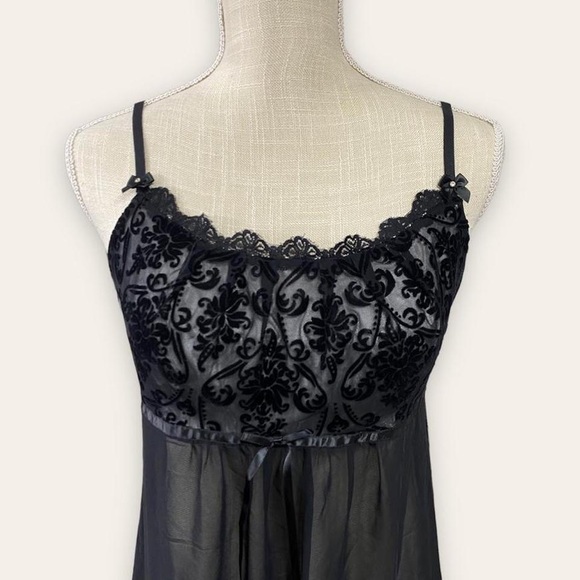 🖤🥀 y2k Mesh Slip Dress 🥀🖤 - Picture 2 of 4